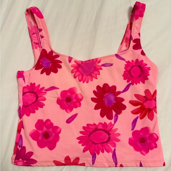 sessa Tops - vintage pink floral tank top tankini 🌸🌺